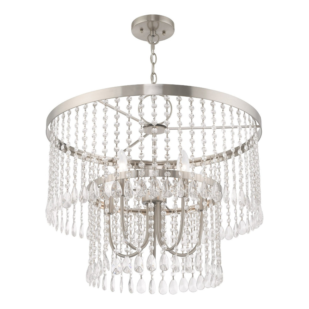 LIVEX LIGHTING  51065-91  Elizabeth Pendant/Chandelier