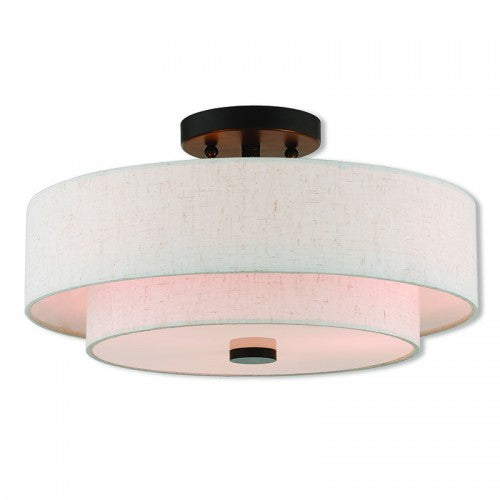 LIVEX LIGHTING  51084-92  Claremont  Ceiling Mount