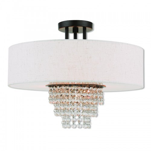 LIVEX LIGHTING  51097-92  Carlisle  Ceiling Mount
