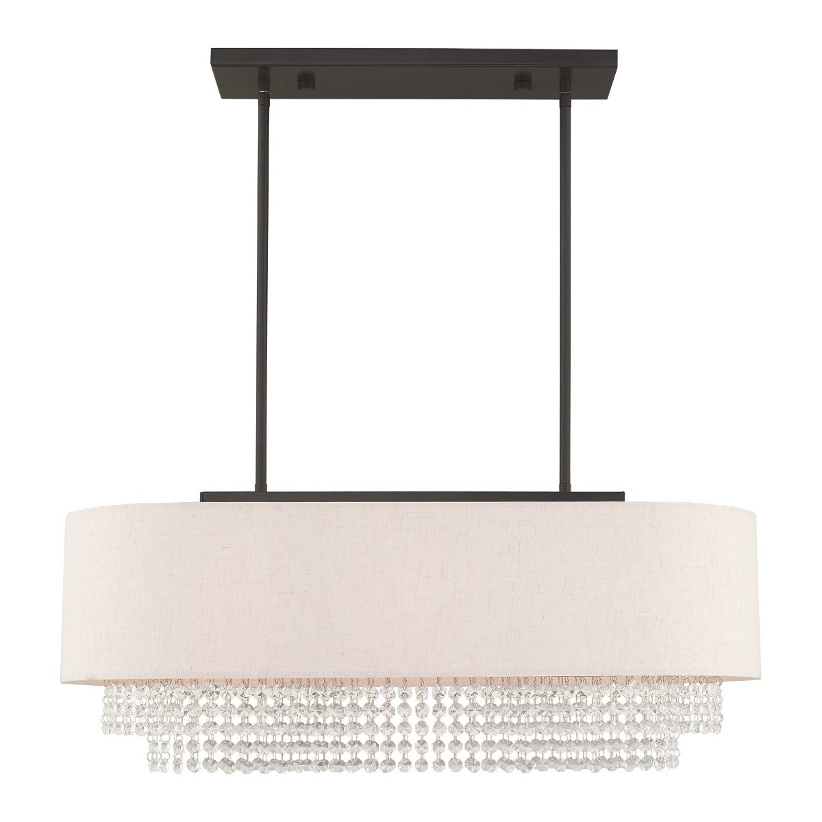 LIVEX LIGHTING  51123-92  Carlisle Linear Chandelier