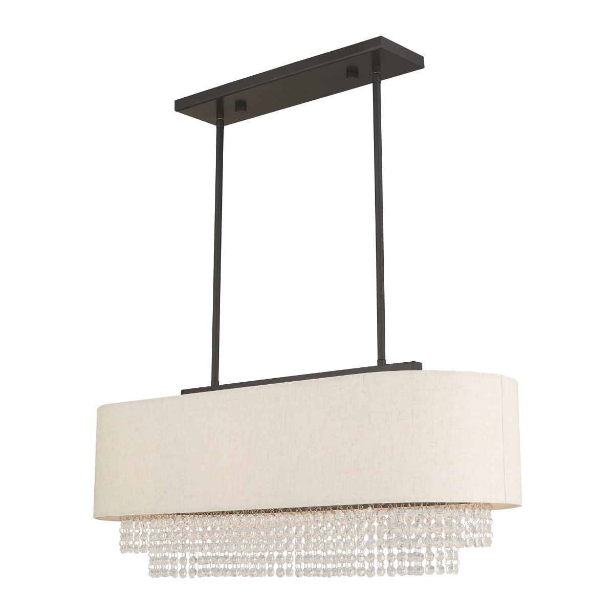 LIVEX LIGHTING  51123-92  Carlisle Linear Chandelier