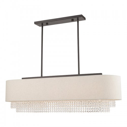LIVEX LIGHTING  51125-92  Carlisle Linear Chandelier