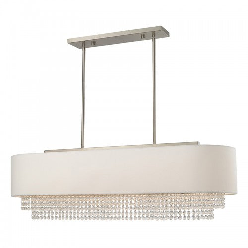 LIVEX LIGHTING  51126-91  Carlisle Linear Chandelier