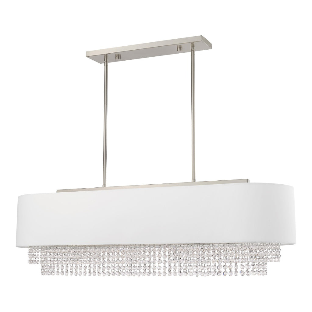 LIVEX LIGHTING  51126-91  Carlisle Linear Chandelier