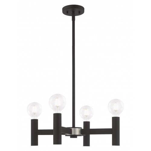 LIVEX LIGHTING  51134-04  Copenhagen  Mini Chandelier