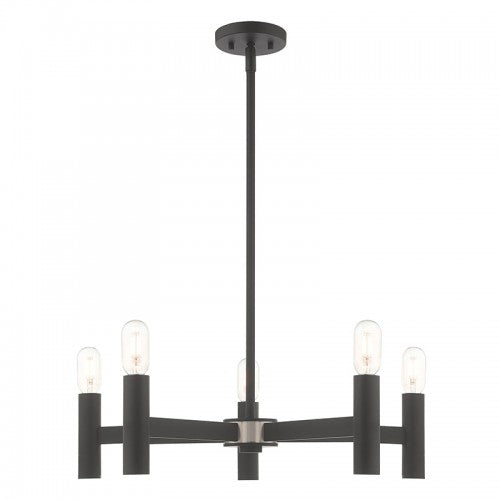 LIVEX LIGHTING  51135-04  Copenhagen  Chandelier