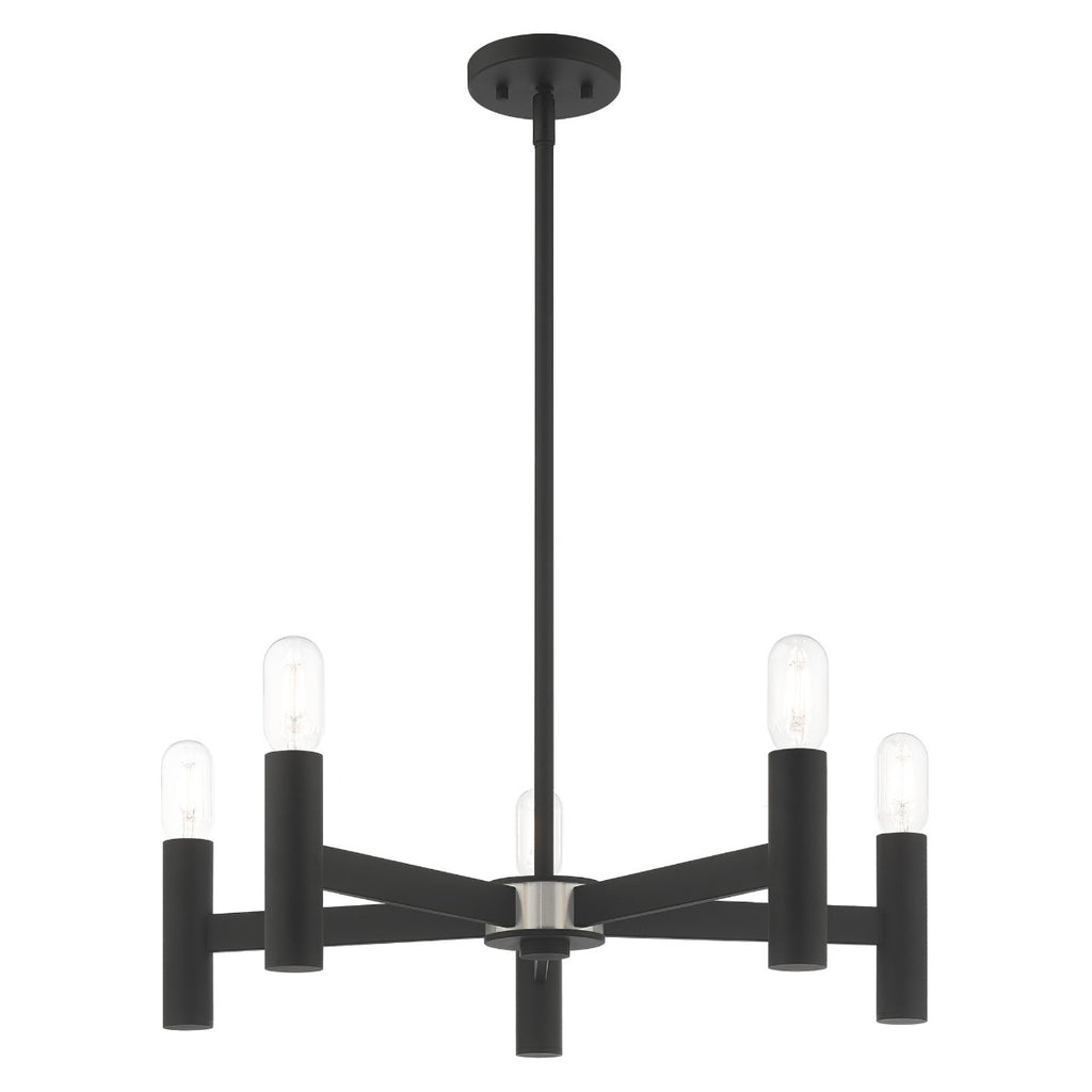 LIVEX LIGHTING  51135-04  Copenhagen  Chandelier