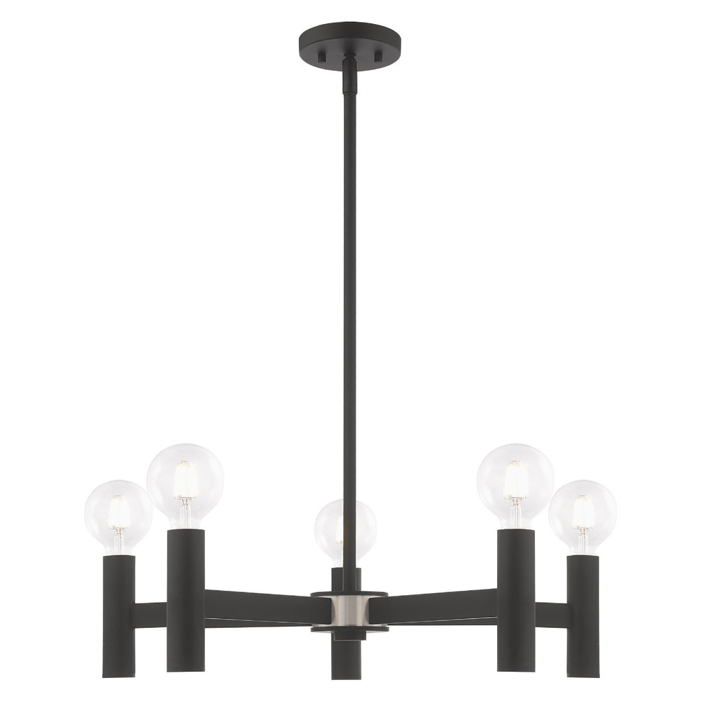 LIVEX LIGHTING  51135-04  Copenhagen  Chandelier