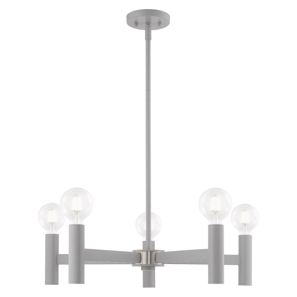 LIVEX LIGHTING 51135-80   Copenhagen Chandelier