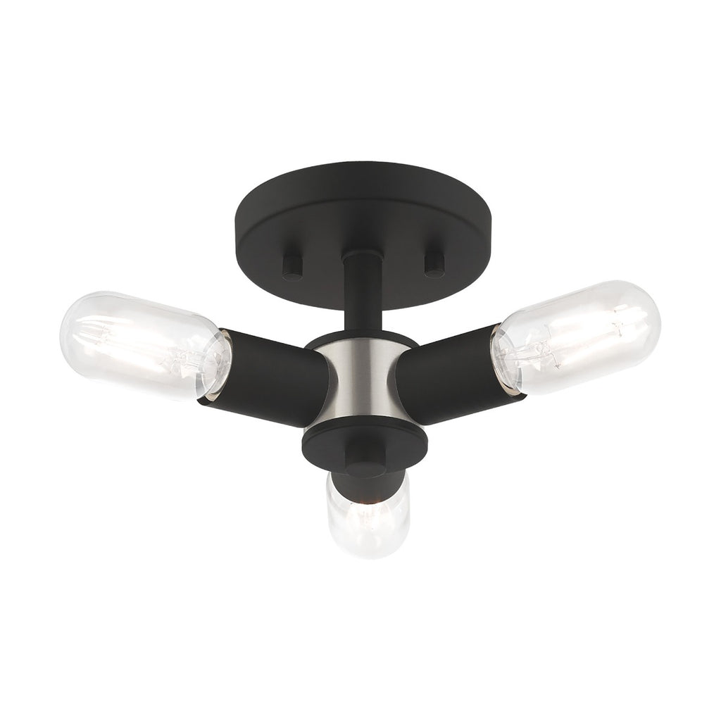 LIVEX LIGHTING  51137-04  Copenhagen Ceiling Mount