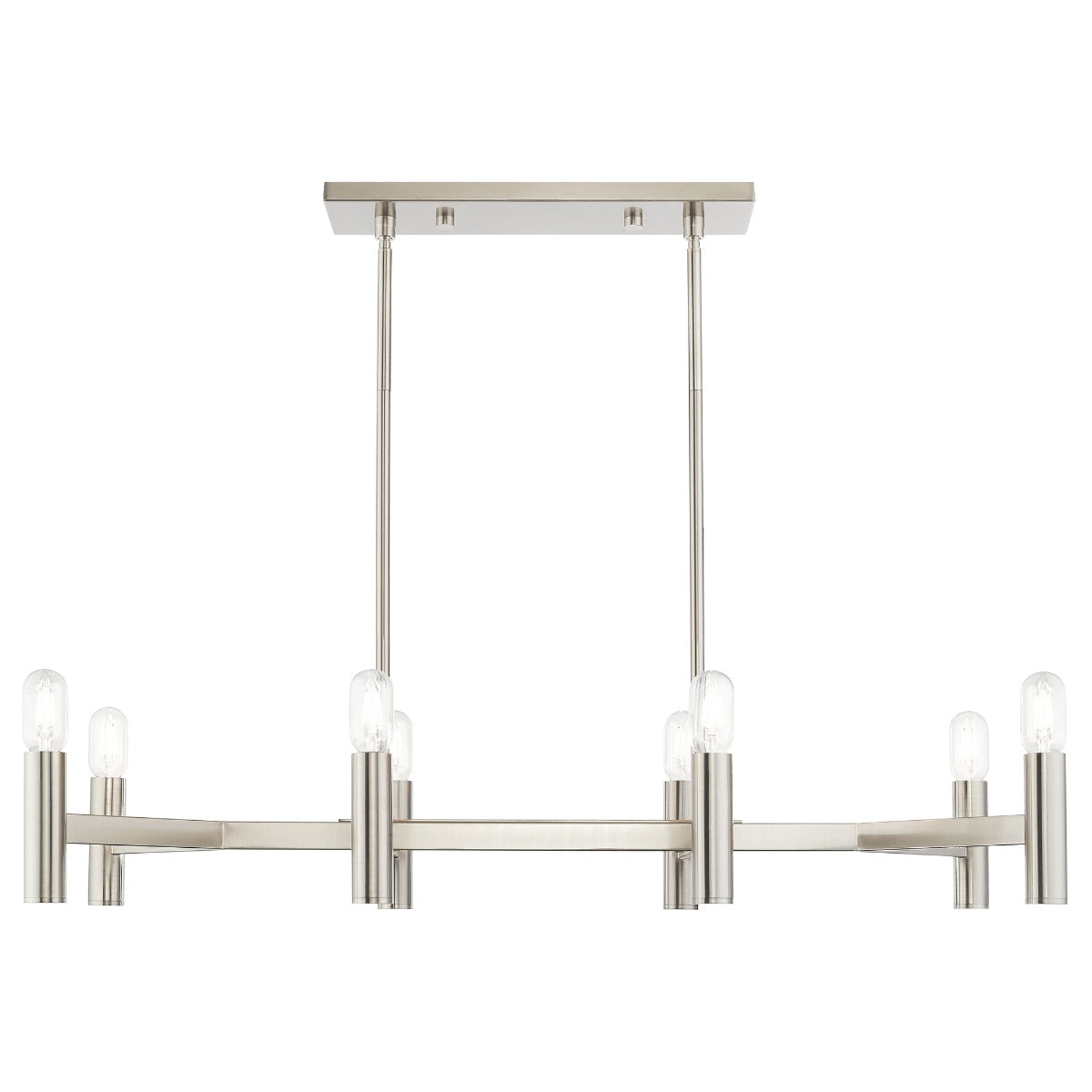 LIVEX LIGHTING  51138-91  Copenhagen Linear Chandelier
