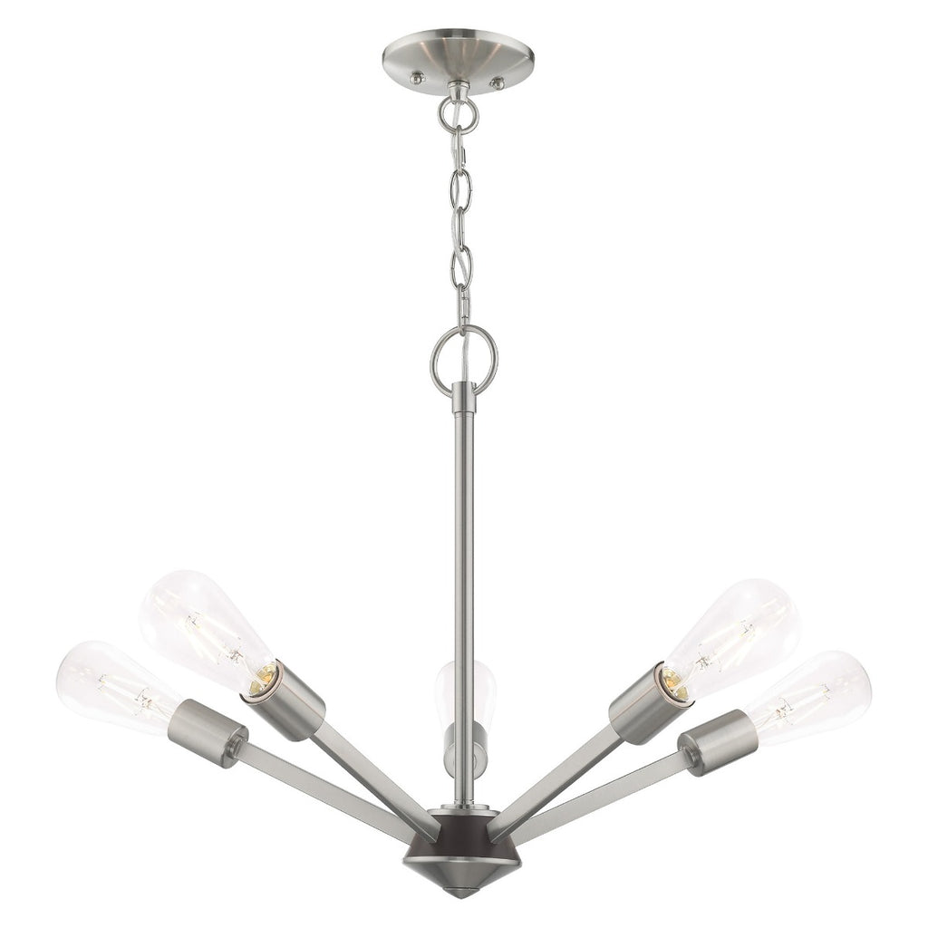 LIVEX LIGHTING  51155-91  Prague Chandelier