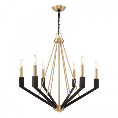 LIVEX LIGHTING  51166-12  Beckett Chandelier