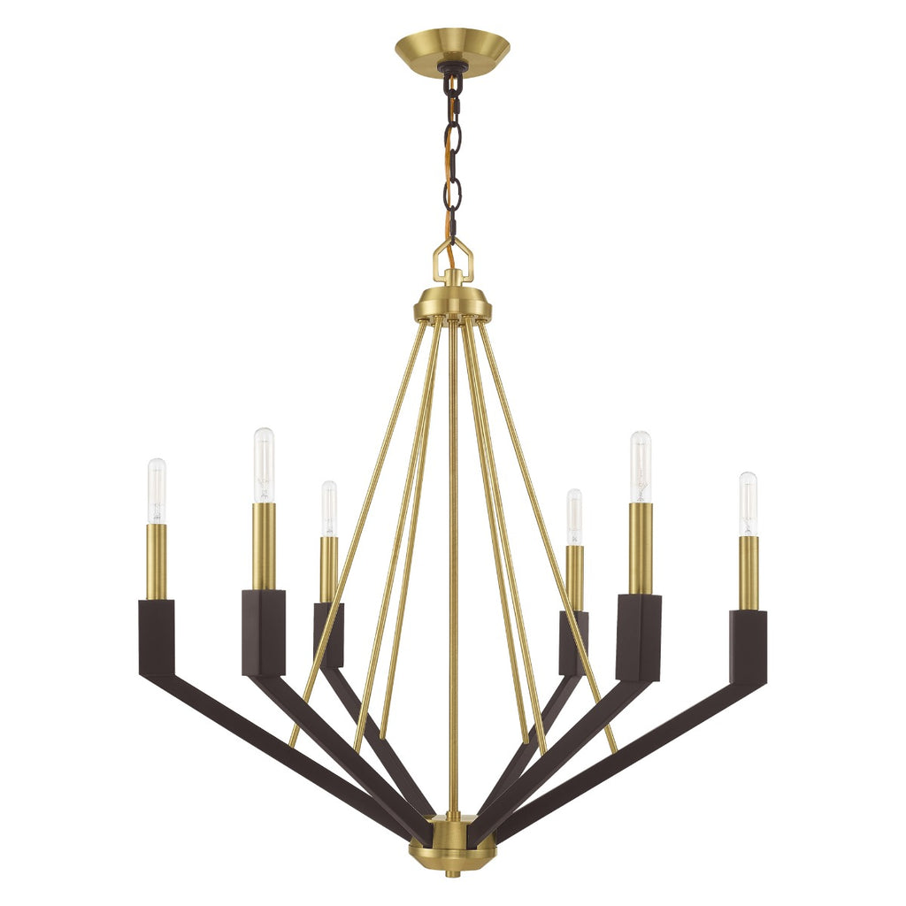 LIVEX LIGHTING  51166-12  Beckett Chandelier