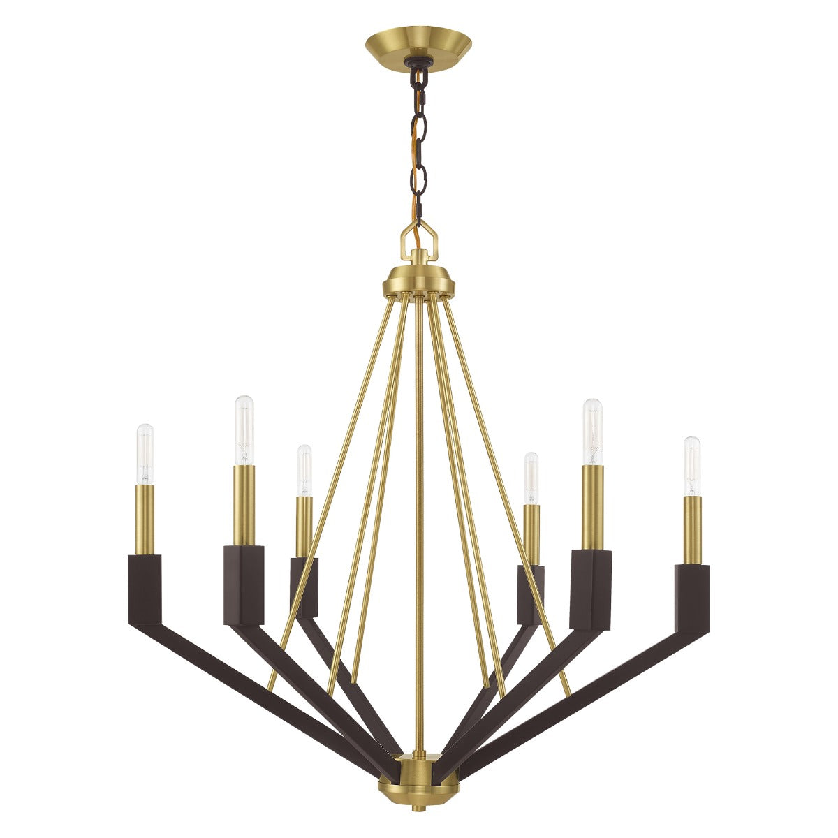 LIVEX LIGHTING  51166-12  Beckett Chandelier