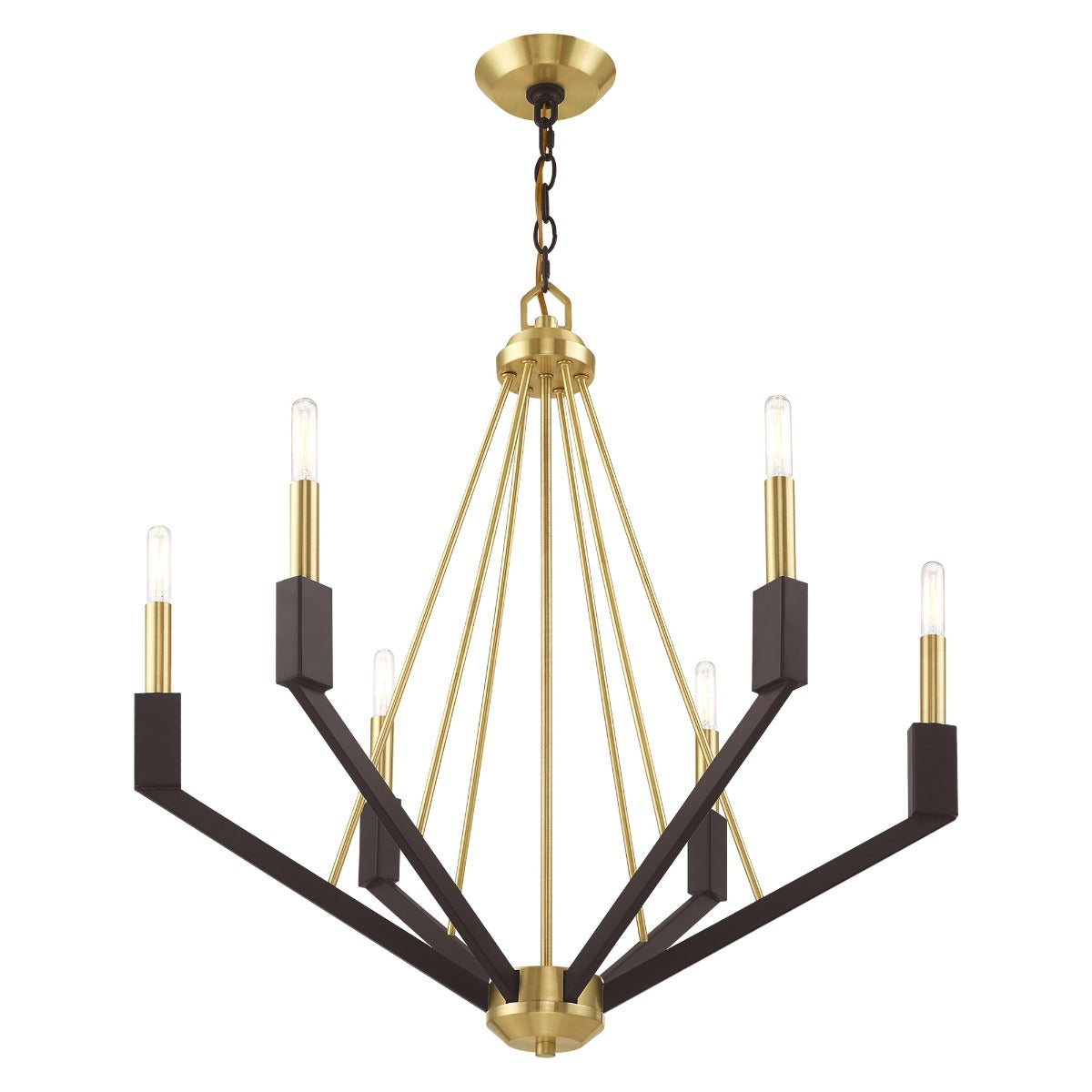 LIVEX LIGHTING  51166-12  Beckett Chandelier