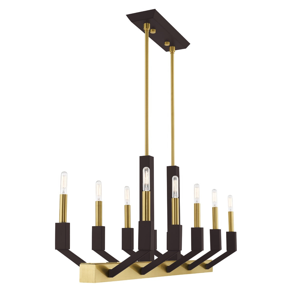 LIVEX LIGHTING  51168-12  Beckett Linear Chandelier