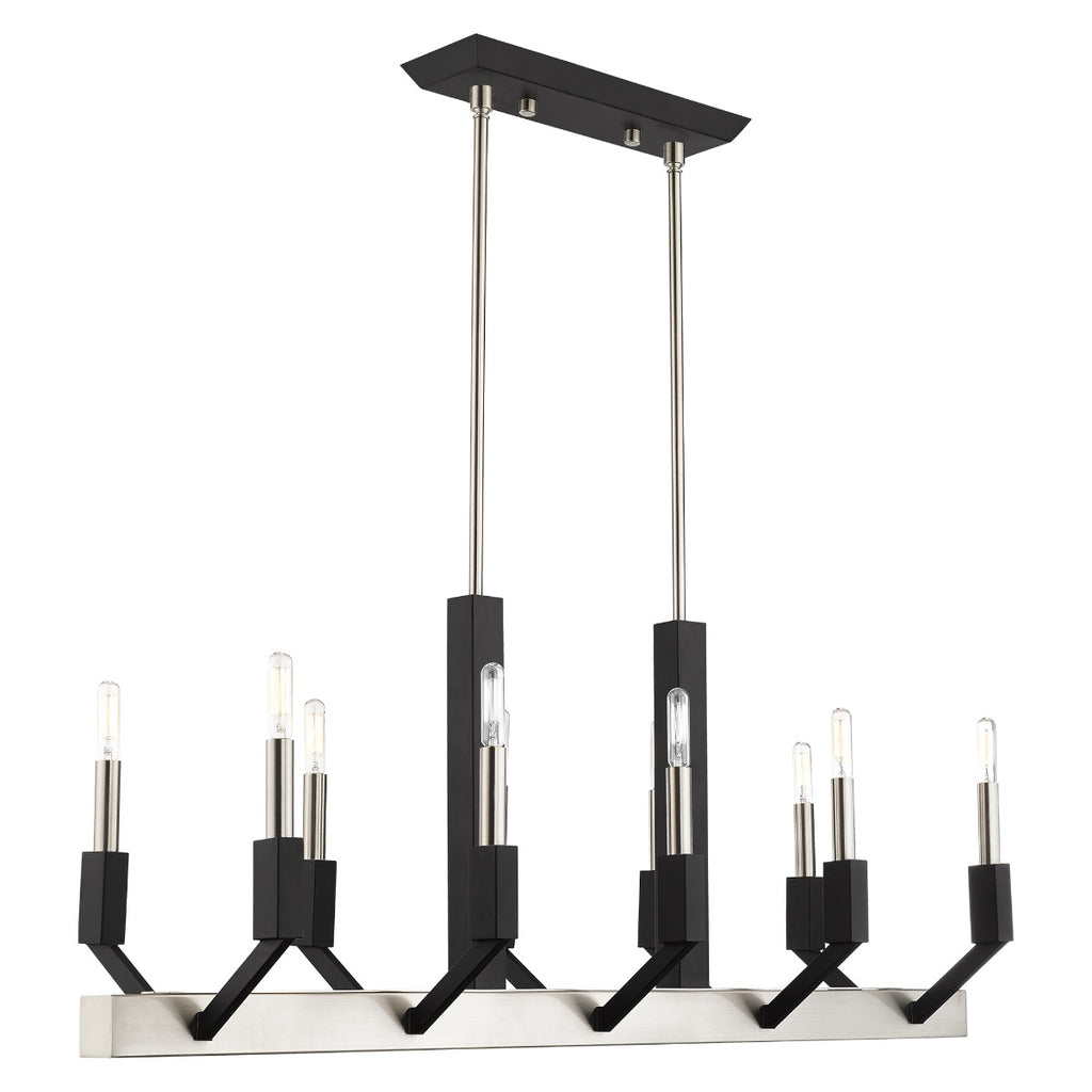 LIVEX LIGHTING  51168-91  Beckett Linear Chandelier