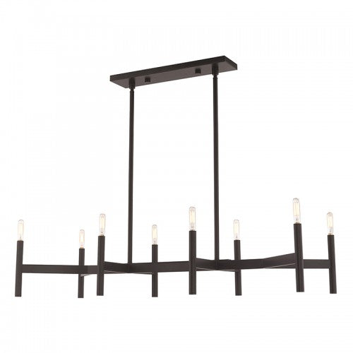 LIVEX LIGHTING  51178-07  Copenhagen  Linear Chandelier