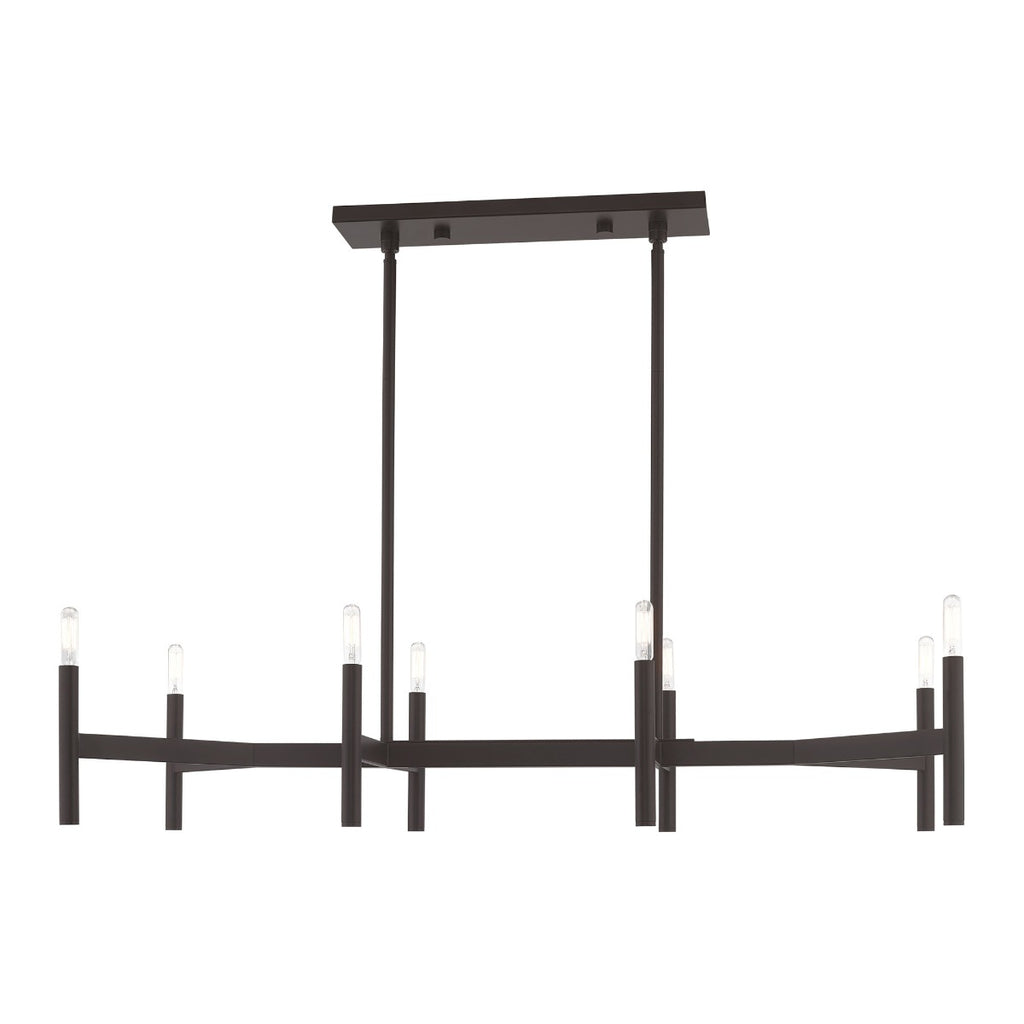 LIVEX LIGHTING  51178-07  Copenhagen  Linear Chandelier