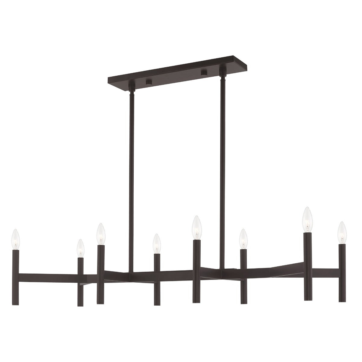 LIVEX LIGHTING  51178-07  Copenhagen  Linear Chandelier