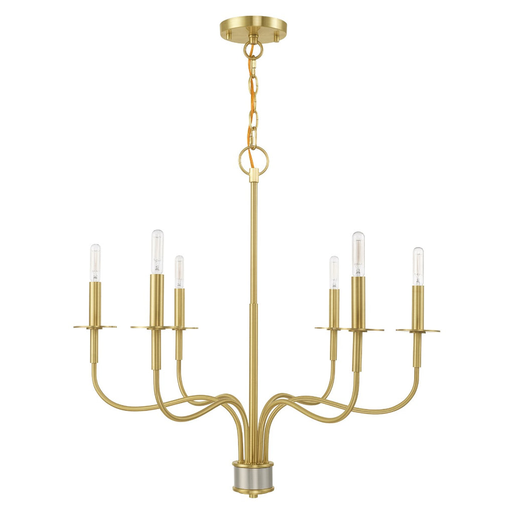 LIVEX LIGHTING  51326-12  Lisbon Chandelier