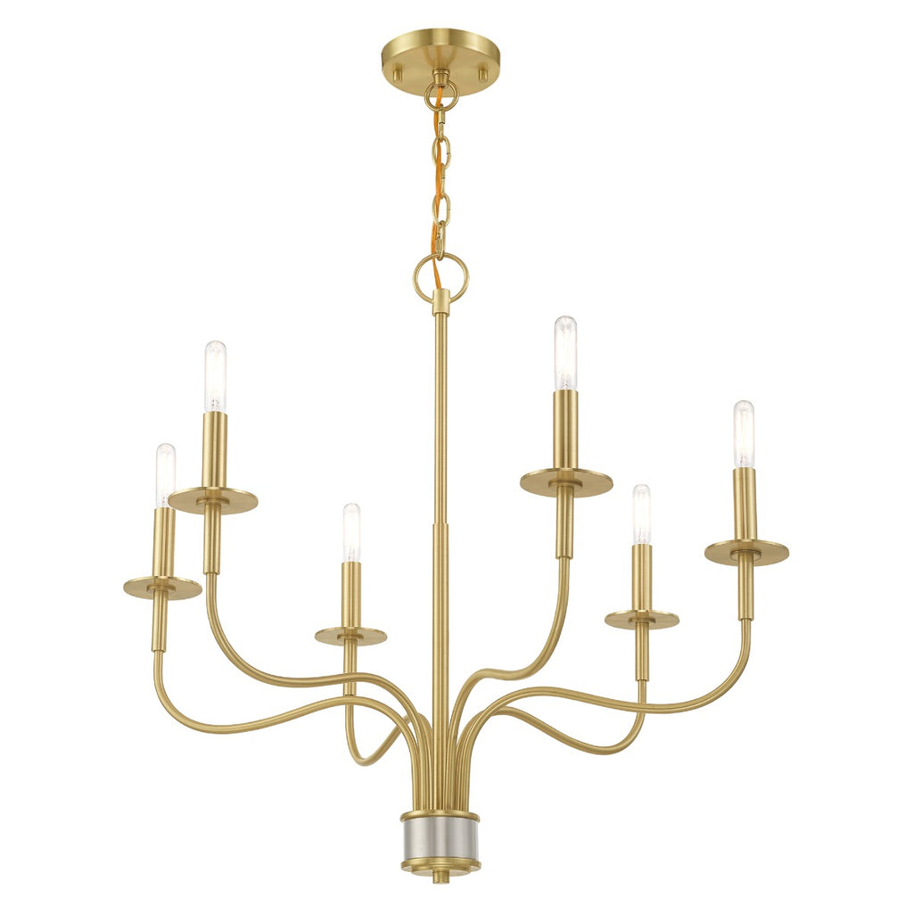 LIVEX LIGHTING  51326-12  Lisbon Chandelier