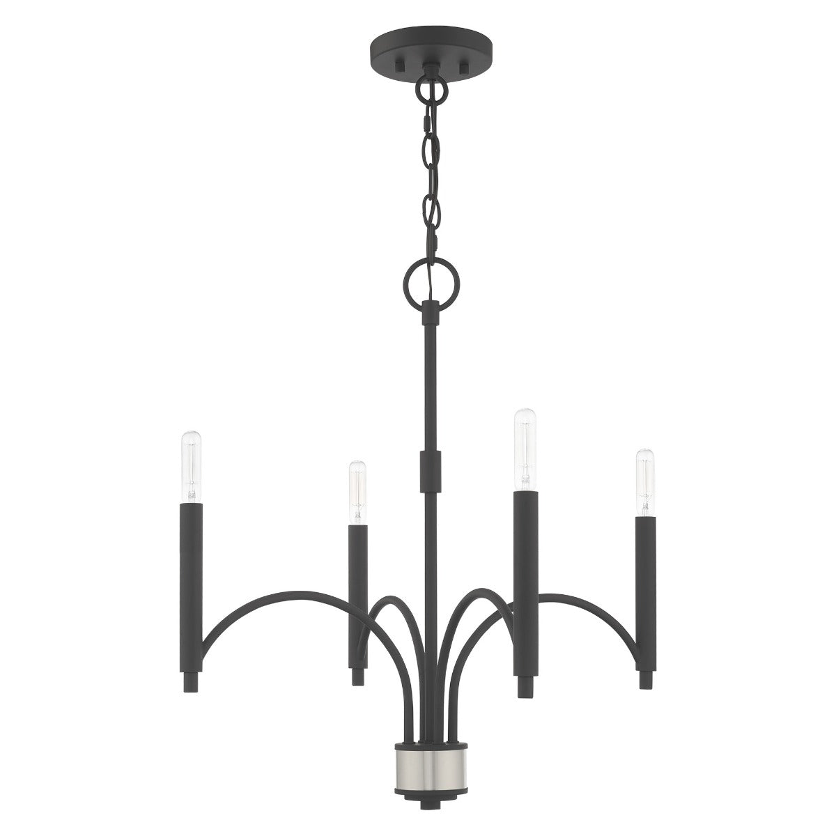 LIVEX LIGHTING  51334-76  Wisteria Mini Chandelier