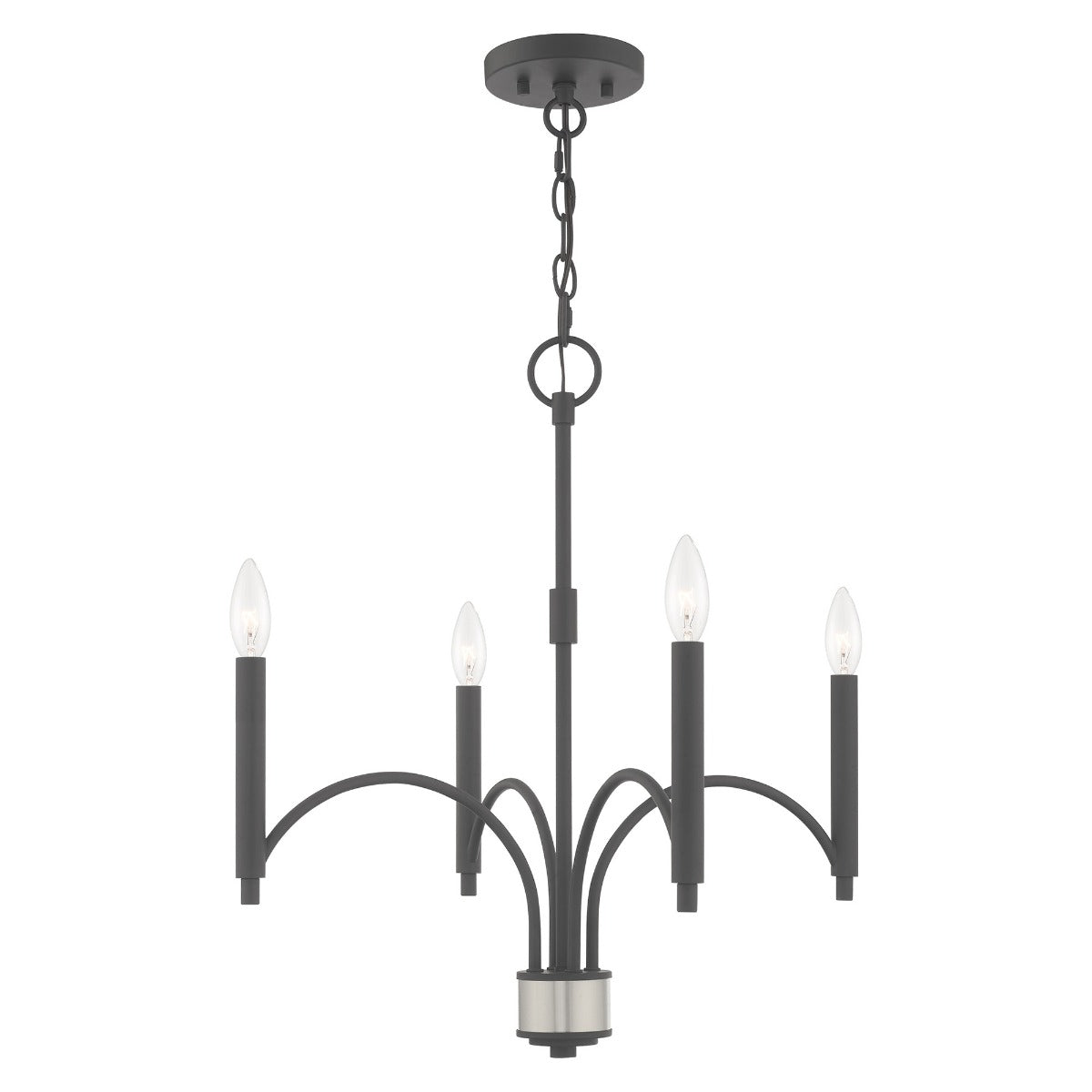 LIVEX LIGHTING  51334-76  Wisteria Mini Chandelier