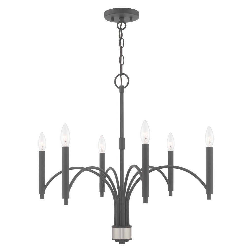 LIVEX LIGHTING  51336-76  Wisteria Chandelier