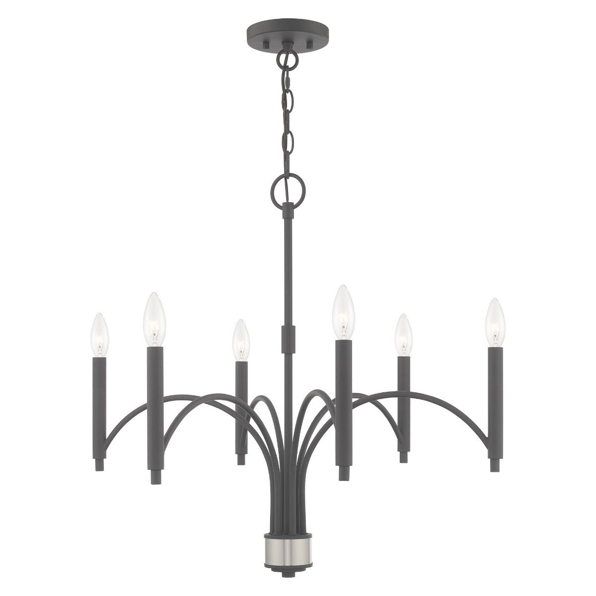 LIVEX LIGHTING  51336-76  Wisteria Chandelier