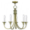 LIVEX LIGHTING  5145-01  Cranford  Dinette Chandelier