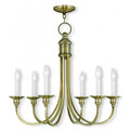 LIVEX LIGHTING  5146-01  Cranford  Dinette Chandelier