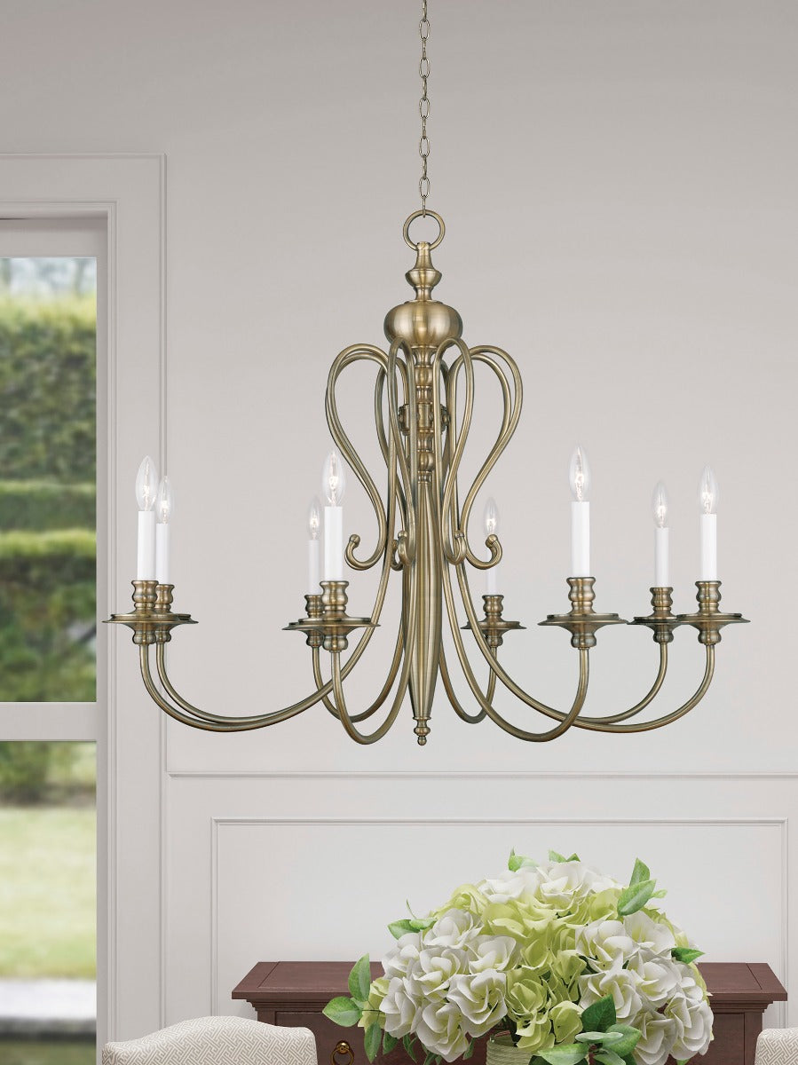 LIVEX LIGHTING  5168-01  Caldwell  Dinette Chandelier