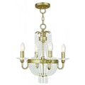 LIVEX LIGHTING  51844-28  Valentina  Mini Chandelier/Ceiling Mount