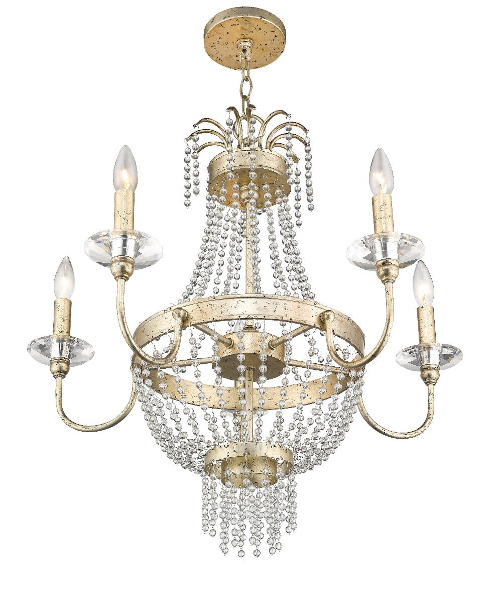 LIVEX LIGHTING  51845-28  Valentina  Chandelier