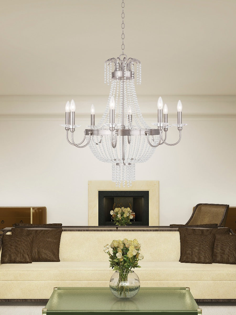 LIVEX LIGHTING  51848-91  Valentina Chandelier