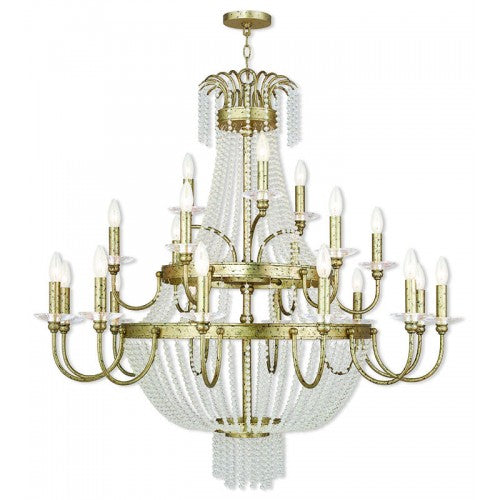 LIVEX LIGHTING  51877-28   Valentina  Foyer or Grand Chandelier