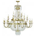 LIVEX LIGHTING  51877-28   Valentina  Foyer or Grand Chandelier