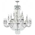 LIVEX LIGHTING  51877-91  Valentina  Foyer or Grand Chandelier