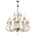 LIVEX LIGHTING  51919-36  Isabella  Foyer or Grand Chandelier
