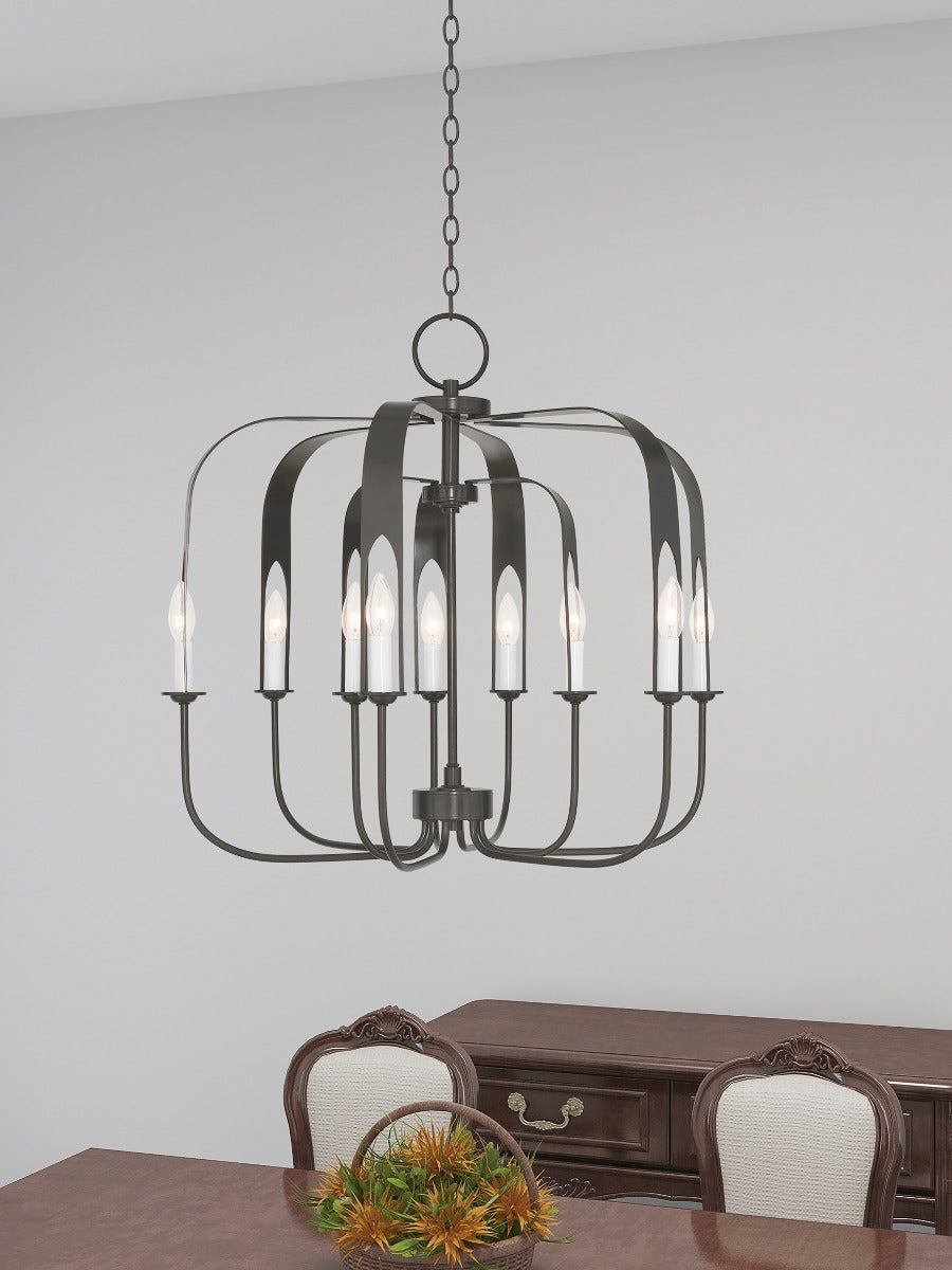 LIVEX LIGHTING  51938-92  Addison  Foyer or Grand Chandelier