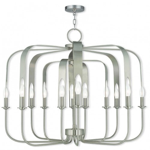 LIVEX LIGHTING  51939-91  Addison  Foyer or Grand Chandelier