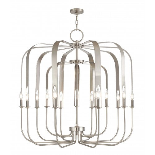 LIVEX LIGHTING  51949-91  Addison  Foyer or Grand Chandelier