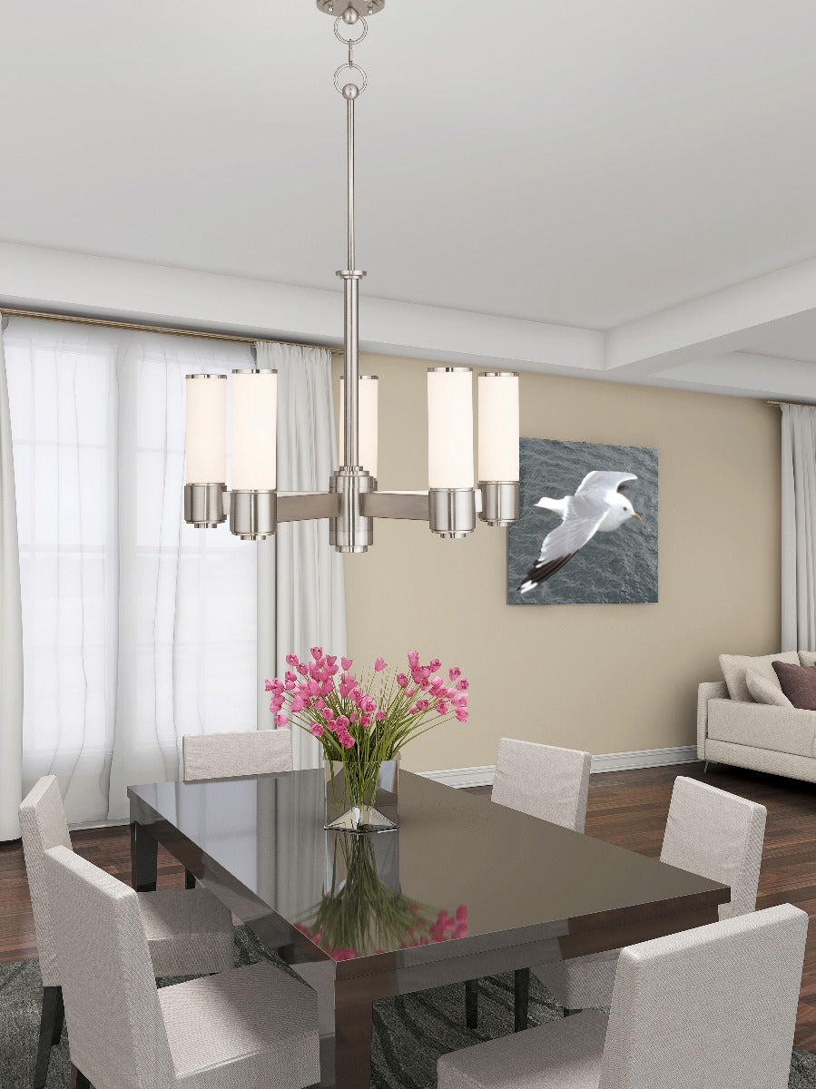 LIVEX LIGHTING  52105-91  Weston  Dinette Chandelier
