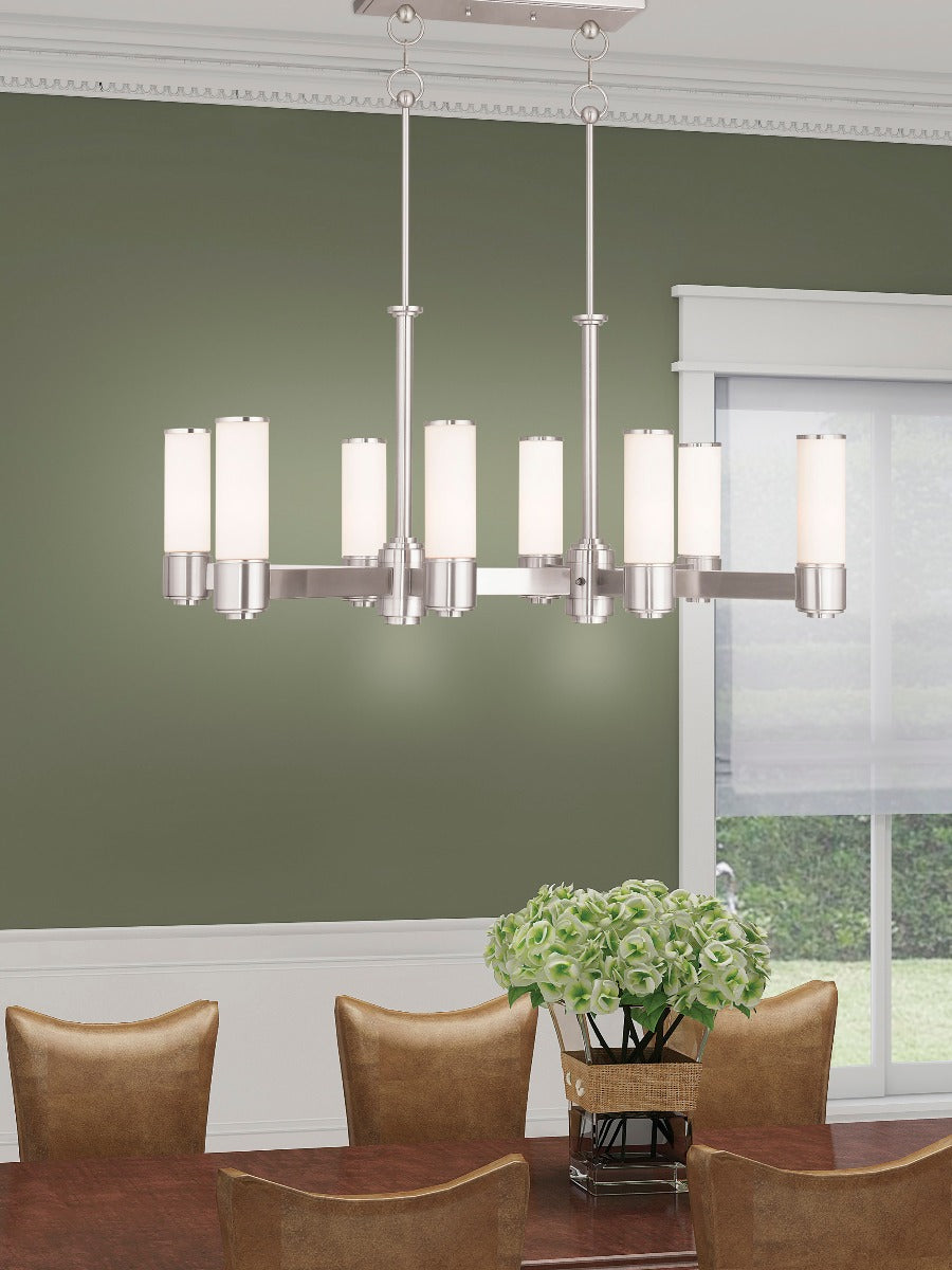 LIVEX LIGHTING  52108-91  Weston  Linear Chandelier
