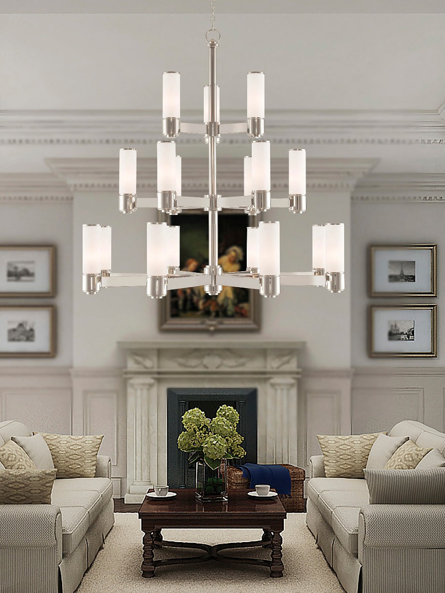 LIVEX LIGHTING  52119-35  Weston  Foyer or Grand Chandelier