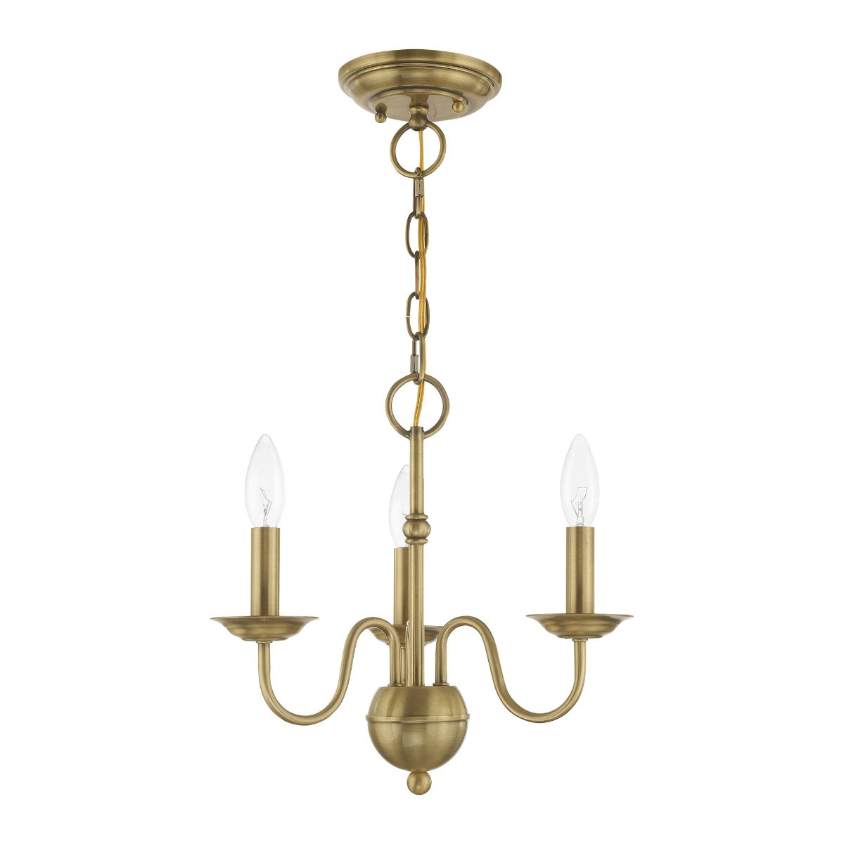LIVEX LIGHTING  52163-01  Windsor Mini Chandelier