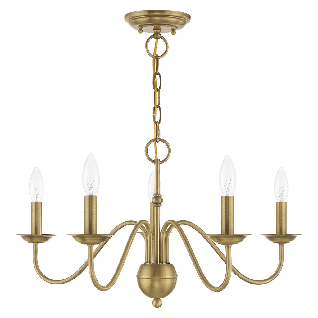 LIVEX LIGHTING  52165-01 Windson Chandelier
