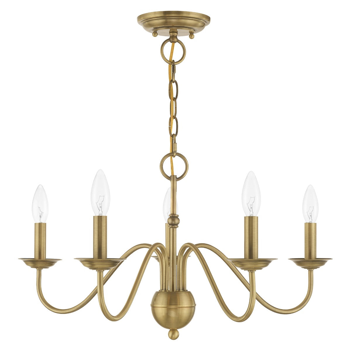 LIVEX LIGHTING  52165-01 Windson Chandelier